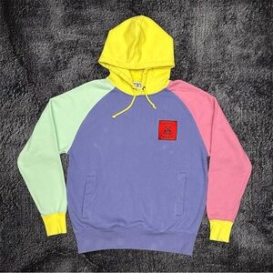 Teddy Fresh Classic Color Block Hoodie - Pastel - Size M